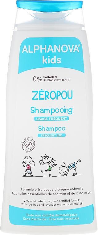 Kindershampoo gegen Kopfläuse - Alphanova Kids Shampoo