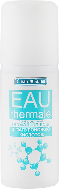 Thermalwasser mit Hyaluronsäure - Clean & Sujee — Bild N1