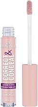 Essence Correct & Conceal Under Eye Brightening Concealer - Augen-Concealer — Bild N1