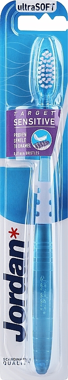 Zahnbürste für empfindliche Zähne ultraweich blau - Jordan Target Sensitive — Bild N3