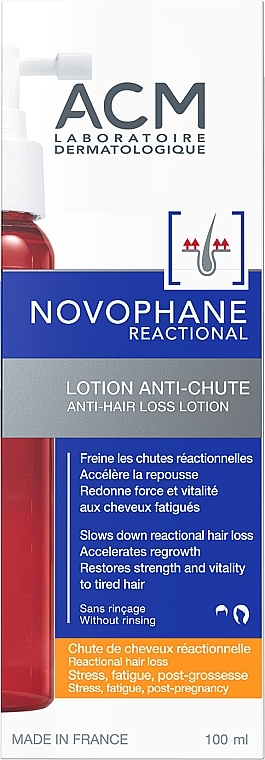 Lotion gegen Haarausfall - ACM Laboratoires Novophane Reactional Lotion — Bild N2
