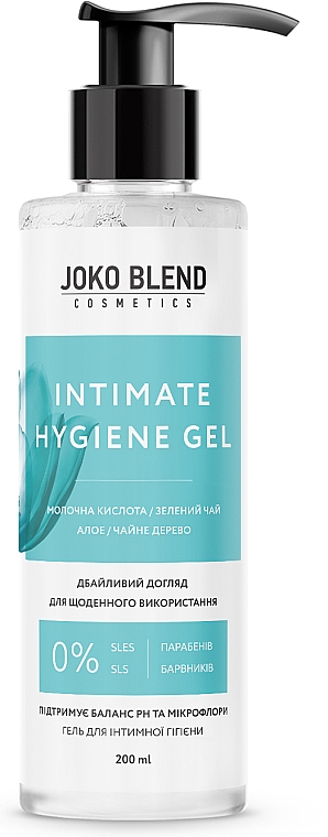 Gel für die Intimpflege mit Milchsäure - Joko Blend Intimate Hygiene Gel — Bild N1