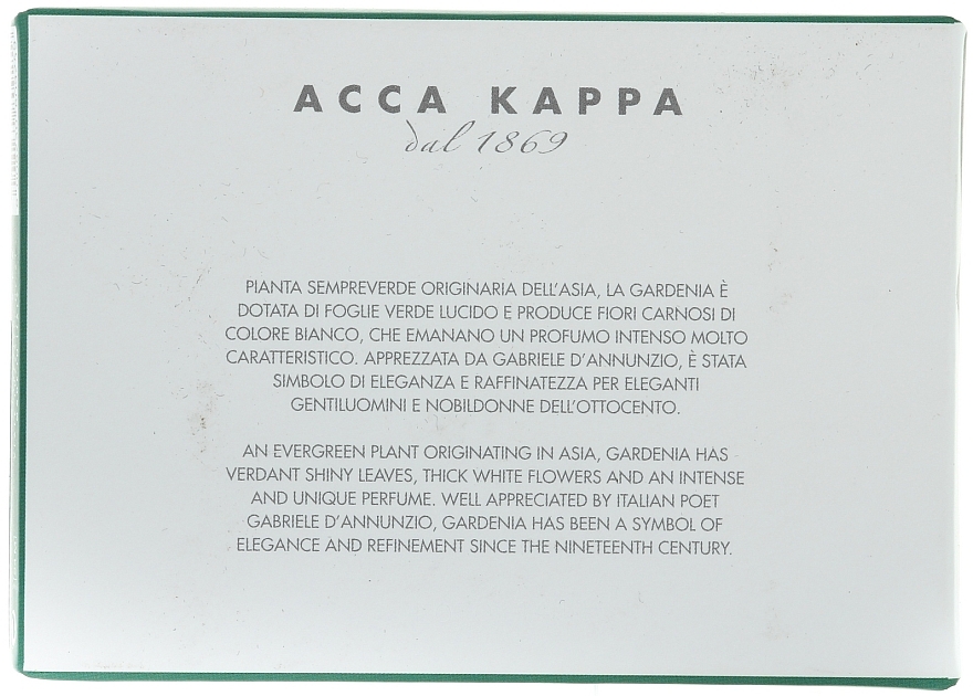 Parfümierte Körperseife mit Gardenia - Acca Kappa Gardenia — Bild N3