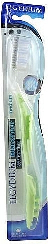 Aufhellende Zahnbürste mittel Whitening hellgrün - Elgydium Whitening Medium — Bild N1