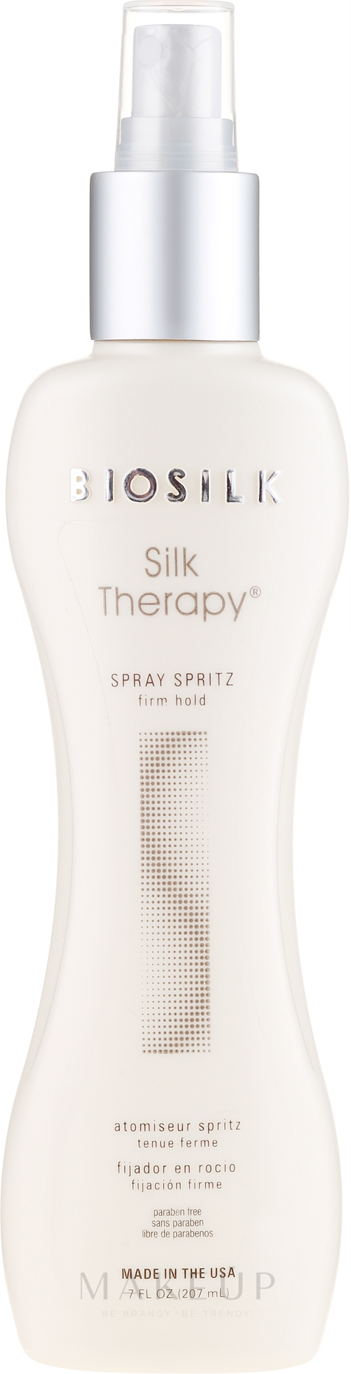 Spray-Fixiermittel für einen festen Halt - BioSilk Silk Therapy Spray Spritz — Bild 207 ml