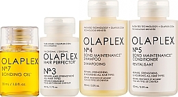 Set zur Stärkung der Haare und mehr Glanz - Olaplex In Good Repair Strength & Shine Hair Kit (Shampoo 100ml + Conditioner 100ml + Elixier 50ml + Öl 30ml)  — Bild N2