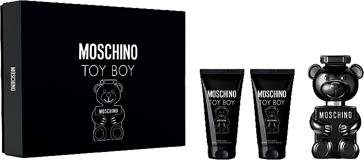 Moschino Toy Boy - Duftset (Eau de Parfum 50ml + Duschgel 50ml + After Shave Balsam 50ml)  — Bild N1