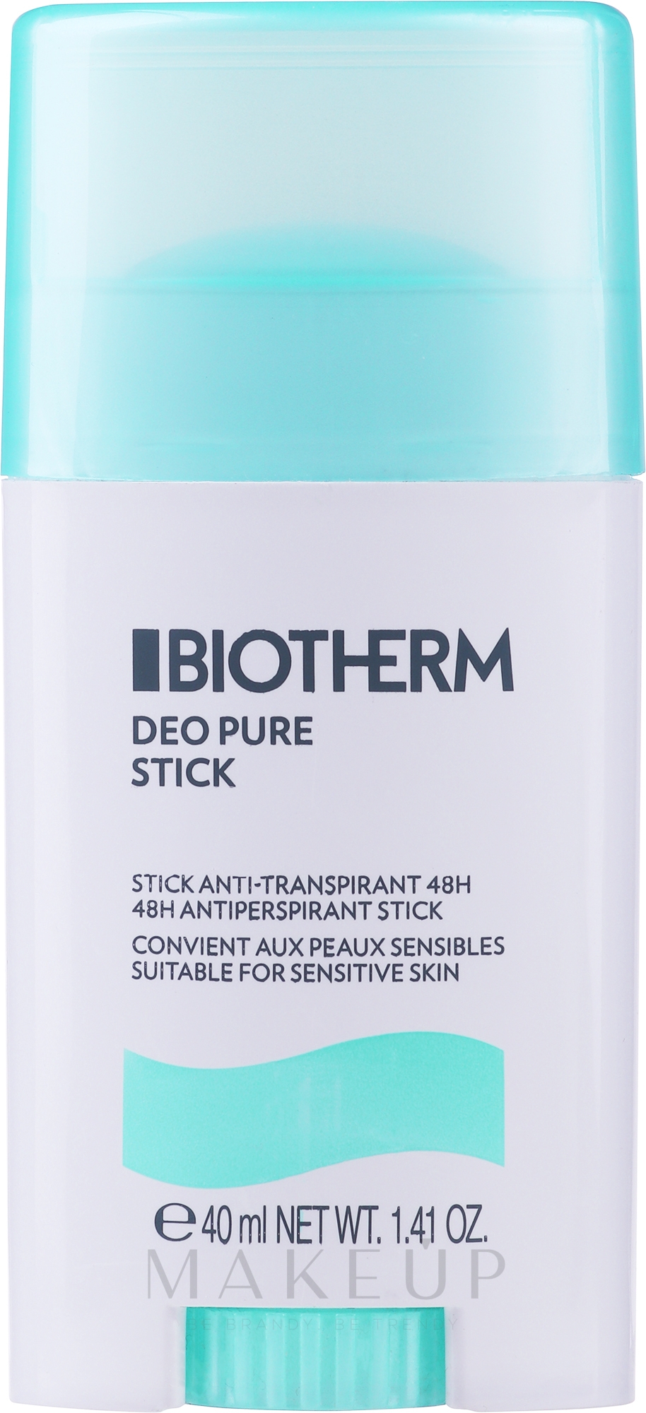 Deostick Antitranspirant mit Mineralkomplex - Biotherm Deo Pure 40ml — Bild 40 ml