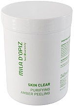 Gesichtspeeling - Mila D 'Opiz Skin Clear Purifying Amber Peeling — Bild N1