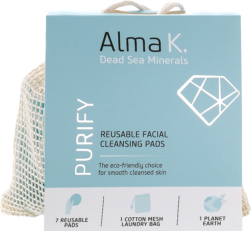 Wiederverwendbare Gesichtsreinigungspads - Alma K. Reusable Facial Cleansing Pads  — Bild N9