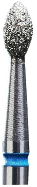 Diamantfräser Niere scharf blau Durchmesser 2,5 mm Arbeitsteil 4,5 mm - Staleks Pro — Bild 1 St.
