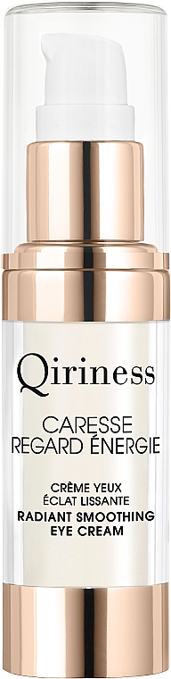 Energetisierende und glättende Augenkonturcreme - Qiriness Caresse Regard Enegie Radiant Smoothing Eye Cream — Bild N1