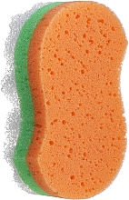 Düfte, Parfümerie und Kosmetik Badeschwamm grün-orange - LULA Fala