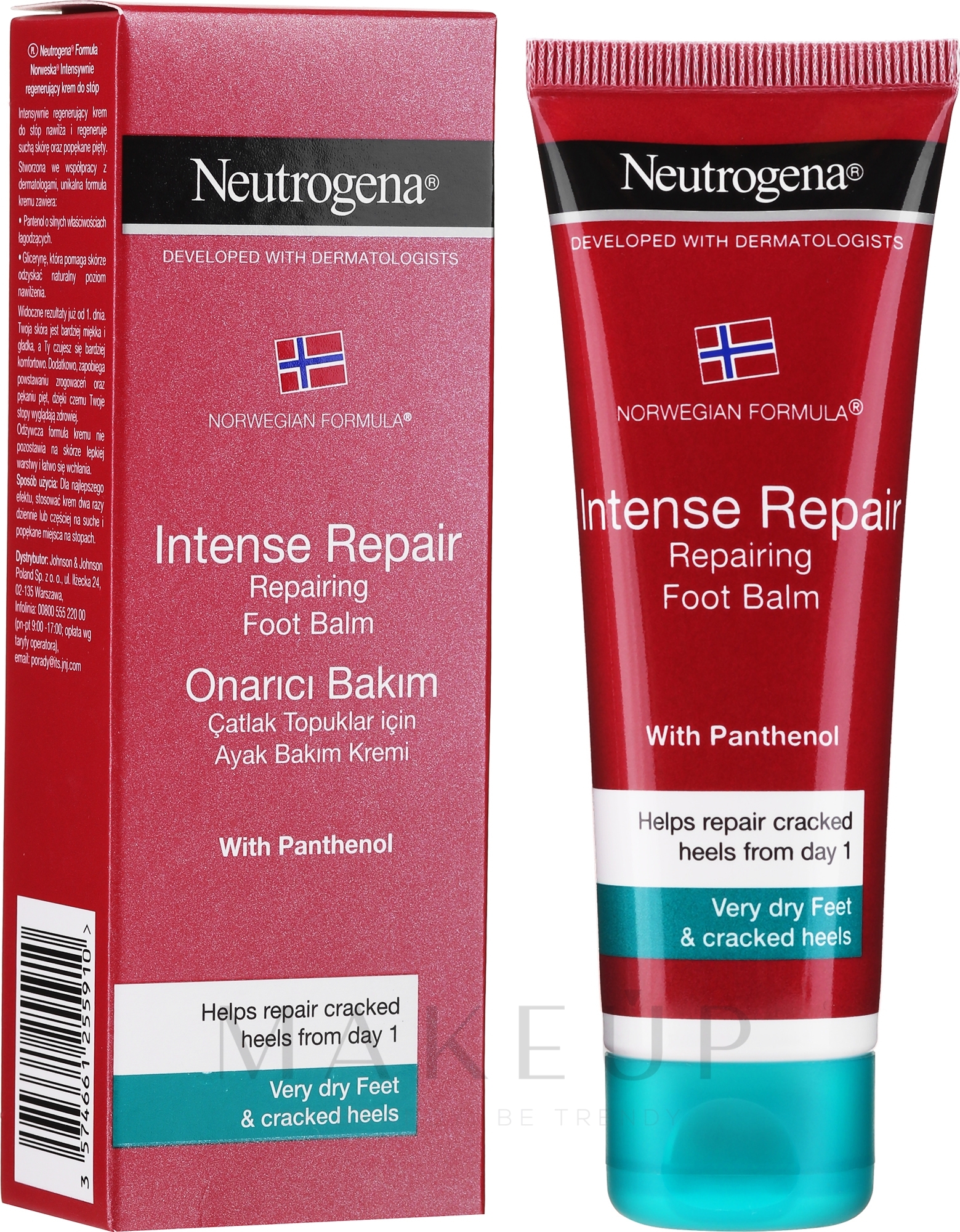 Fußcreme - Neutrogena Norwegian Formula Cracked Heel Foot Cream — Bild 50 ml