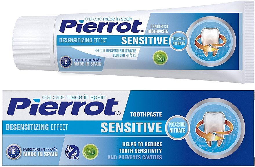 Zahnpasta für empfindliche Zähne - Pierrot Sensitive Toothpaste 