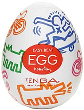 Düfte, Parfümerie und Kosmetik Dehnbarer Masturbator in Eiform - Tenga Egg Keith Haring Street