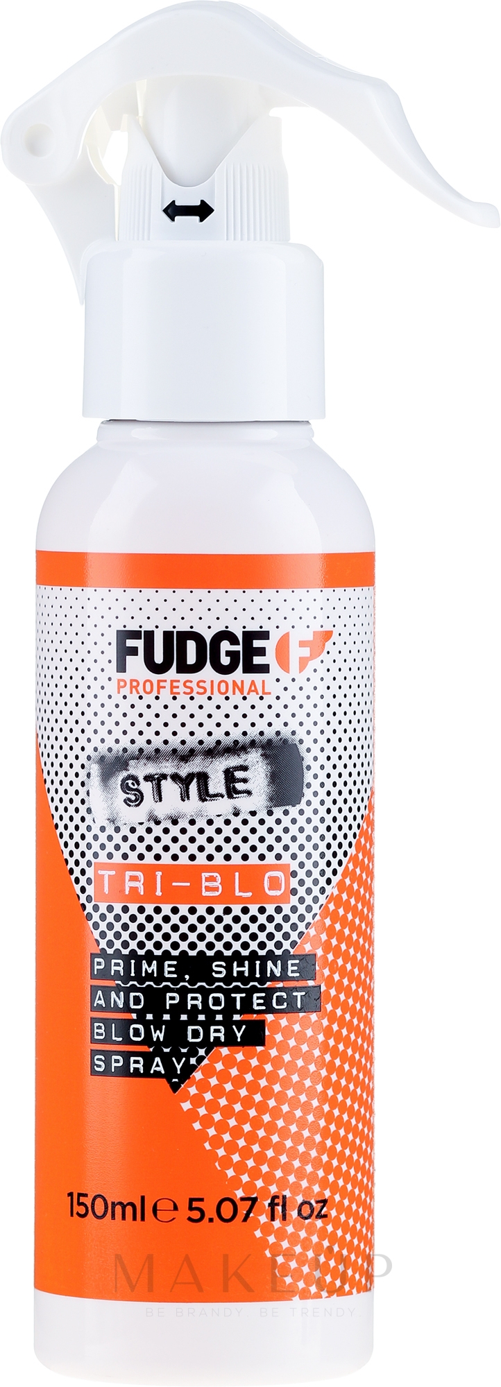 Trockenspray für mehr Haarglanz - Fudge Tri-Blo Prime Shine And Protect Blow-Dry Spray — Bild 150 ml