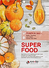 Düfte, Parfümerie und Kosmetik Tuchmaske für das Gesicht mit Kürbisextrakt - Eyenlip Super Food Pumpkin Mask