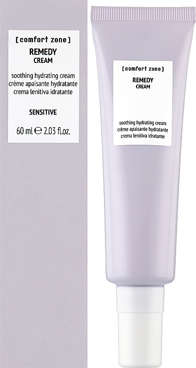 Feuchtigkeitsspendende und beruhigende Gesichtscreme mit Marulaöl - Comfort Zone Remedy Soothing Hydrating Cream Sensitive — Bild N2
