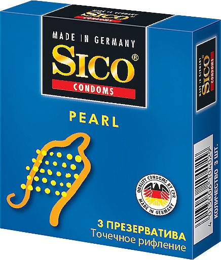 Kondomen Pearl 3 St. - Sico — Bild N1