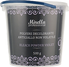 Düfte, Parfümerie und Kosmetik Leuchtpuder Anti-Gelb-Effekt, lila - Mirella Bleach Powder Violet