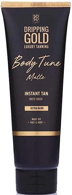 Mattierender Selbstbräuner für Gesicht und Körper - Sosu By SJ Body Tune Matte Instant Tan — Bild N1