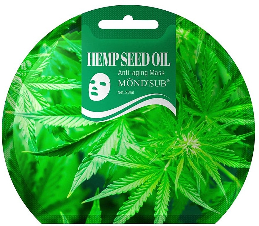 Anti-Aging-Maske mit Hanfsamenöl - Mond'Sub Hemp Seed Oil Anti-aging Mask — Bild N1