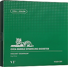 Schaumstoffmaske für empfindliche Haut - VT Cosmetics Cica Bubble Sparkling Booster — Bild N3