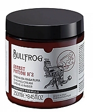Düfte, Parfümerie und Kosmetik Rasiercreme - Bullfrog Secret Potion №2 Shaving Cream