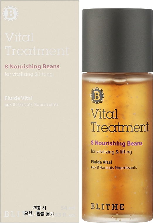 Revitalisierende und straffende Gesichtsbehandlung mit Extrakten aus 8 Bohnen und Vitamin E - Blithe 8 Nourishing Beans Vital Treatment Essence — Bild N2