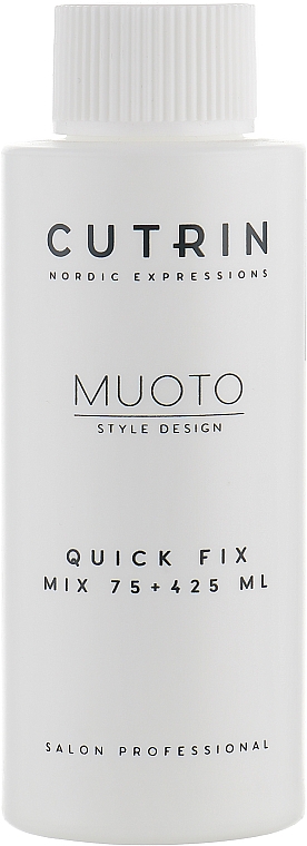 Schnell wirkender Neutralisator - Cutrin Muoto Perm Quick Fix — Bild N1