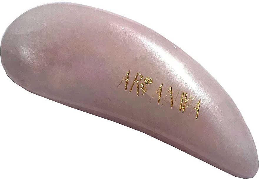 Gua-Sha-Massagestein aus Rosenquarz - ARI ANWA Skincare Rose Quartz Wing — Bild N1