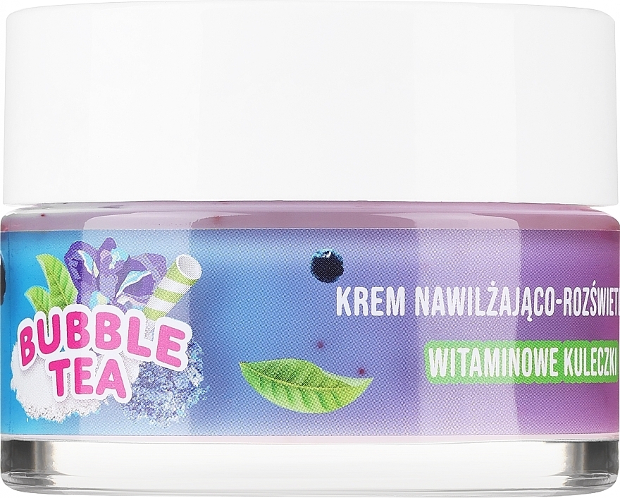 Feuchtigkeitsspendende und aufhellende Gesichtscreme - Perfecta Bubble Tea Butterfly Tea — Bild N1