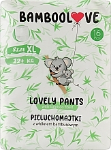 Düfte, Parfümerie und Kosmetik Windelhöschen aus Bambus, XL (12+kg) 16 St. - Bamboolove Lovely Pants