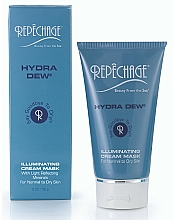 Düfte, Parfümerie und Kosmetik Crememaske für trockene Haut mit Shea- und Mangobutter - Repechage Hydra Dew Illuminating Cream Mask