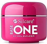 Düfte, Parfümerie und Kosmetik Gel zur Nagelverlängerung - Silcare Base One Cover Medium