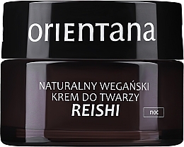 Natürliche vegane Nachtcreme mit Reishiextrakt - Orientana Reishi Cream — Foto N2