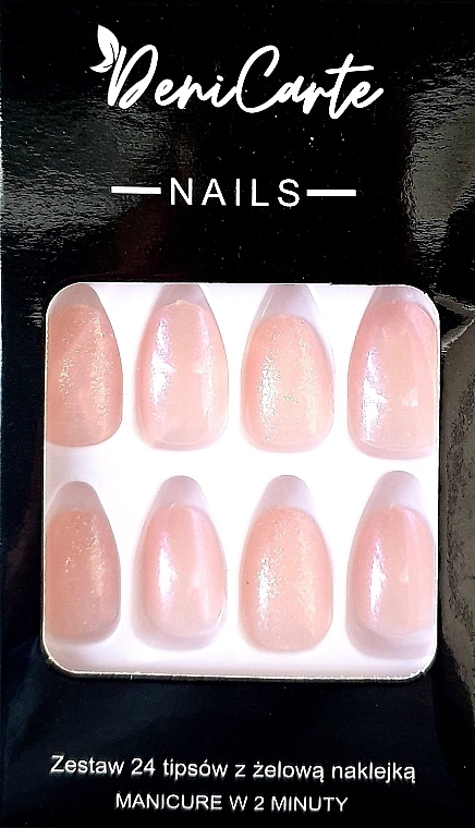 Mandelförmige Nagelspitzen, 24 St. - Deni Carte Nails 7059 — Bild N1