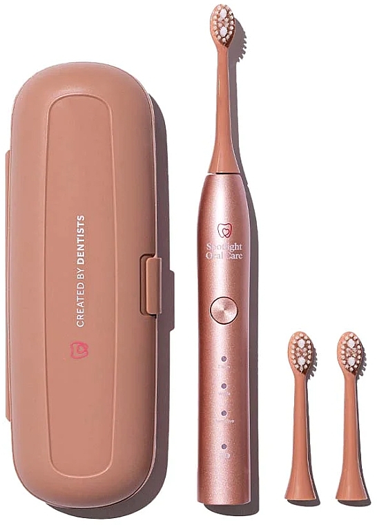 Elektrische Zahnbürste rosa - Spotlight Oral Care Sonic Toothbrush Rose Gold — Bild N2