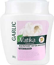 Regenerierende Haarmaske mit Knoblauch - Dabur Vatika Garlic Treatment Cream — Bild N1
