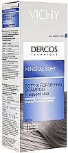 Mildes und kräftigendes Pflege-Shampoo mit mineralisierendem Thermalwasser für alle Haartypen - Vichy Mineral Soft Shampooing — Bild N3