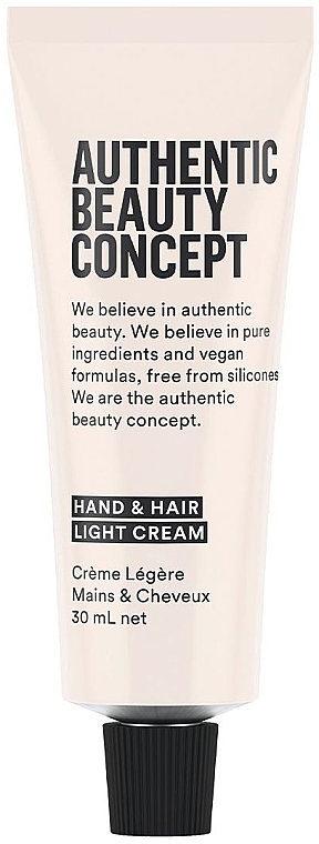 Leichte Hand- und Haarcreme - Authentic Beauty Concept Hand & Hair light Cream — Bild N1