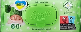 Düfte, Parfümerie und Kosmetik Feuchtigkeitsspendende Baby-Feuchttücher mit Kamillenextrakt und Aloe 72 St. - Smile Ukraine Baby