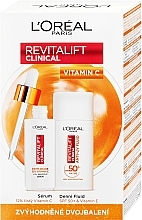 Düfte, Parfümerie und Kosmetik Set - L'Oreal Paris Revitalift Clinical Vitamin C (serum/30ml + f/fluid/50ml)