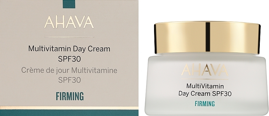Stärkende Gesichtscreme für den Tag - Ahava Multivitamin Day Cream SPF30 Firming — Bild N2