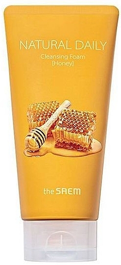 Reinigungsschaum mit Honig - The Saem Natural Daily Cleansing Foam Honey  — Bild N1