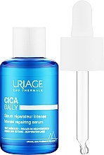 Stärkendes, schützendes und reparierendes Gesichtsserum mit Indischem Wassernabel, Hyaluronsäure und Vitamin B5 - Uriage Bariederm Cica-Daily Serum — Bild N1