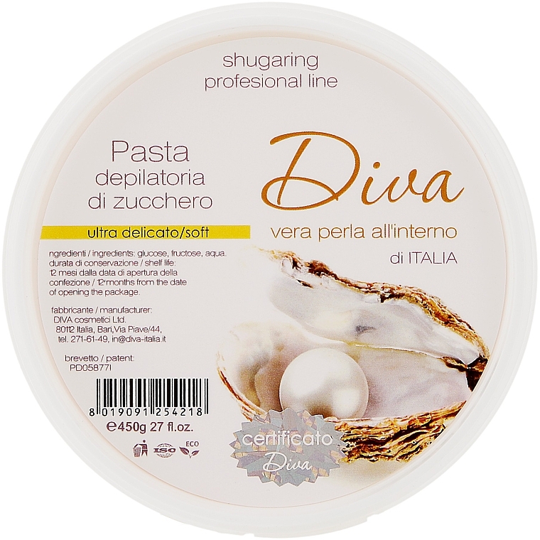 Ultraweiche Zuckerpaste - Diva Cosmetici Sugaring Professional Line Ultra Soft — Bild N4