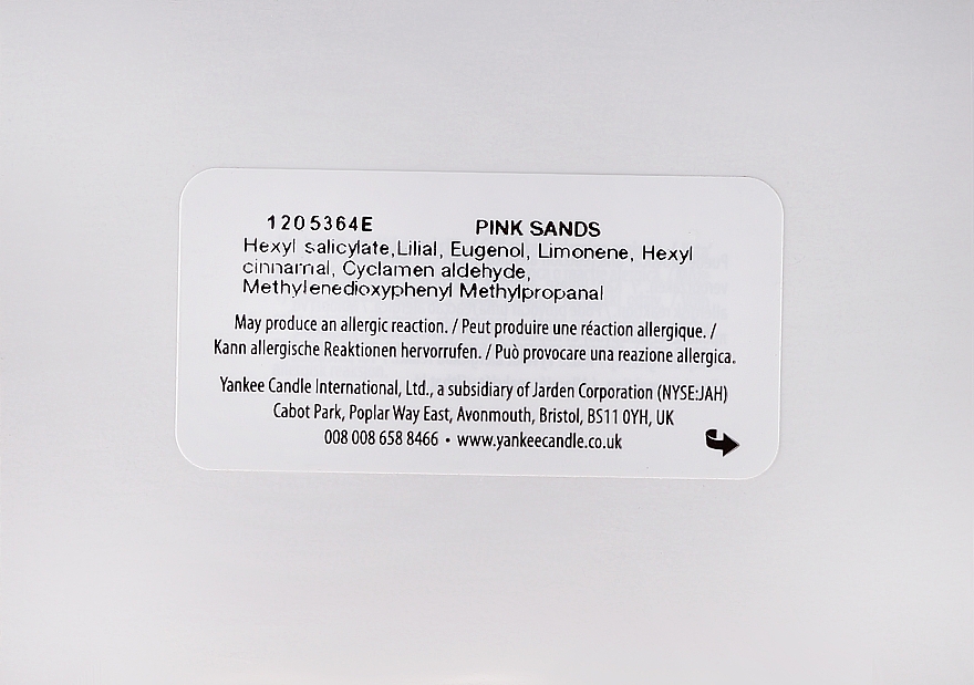 Teelichter Pink Sands - Yankee Candle Scented Tea Light Candles Pink Sands — Bild N2