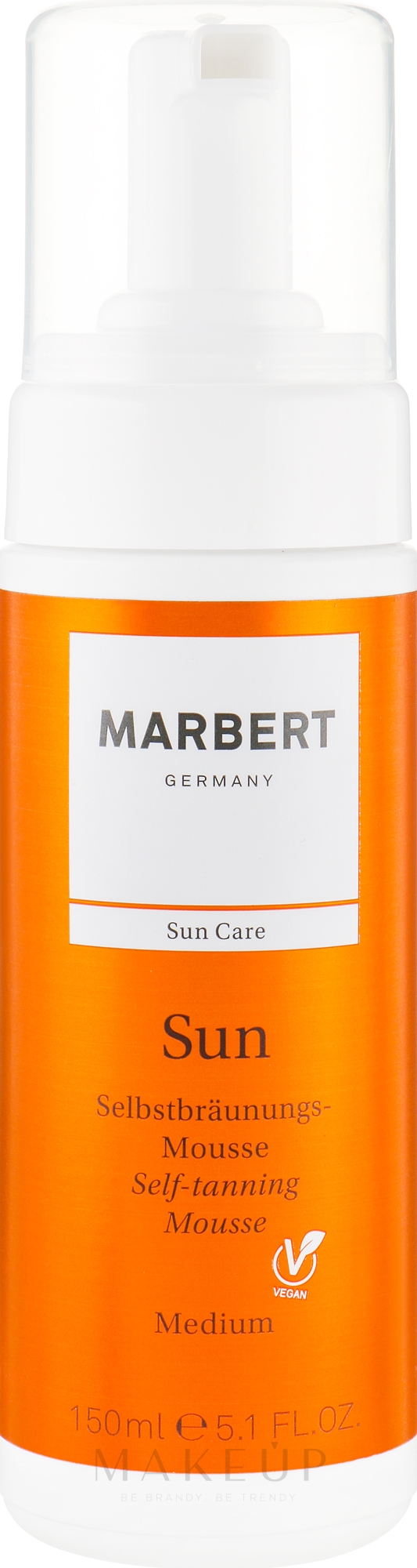 Selbstbräunungsmousse für mittlere Hauttöne - Marbert Sun Care Self Tanning Mousse — Bild 150 ml